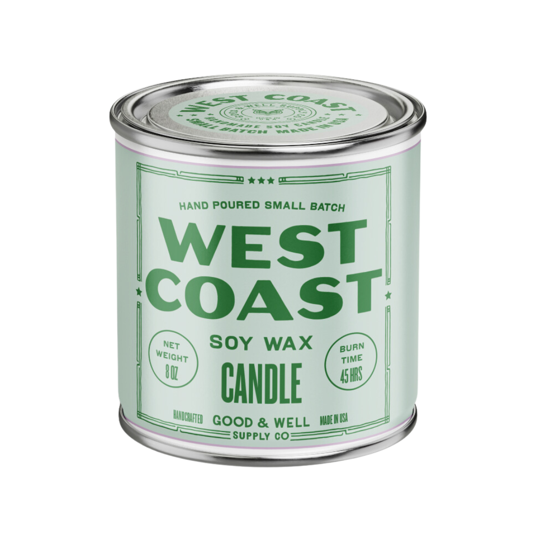 West Coast Soy Candle — Good & Well Supply Co.