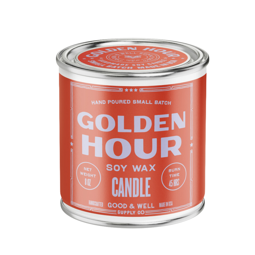 Golden Hour Soy Candle — Good & Well Supply Co.