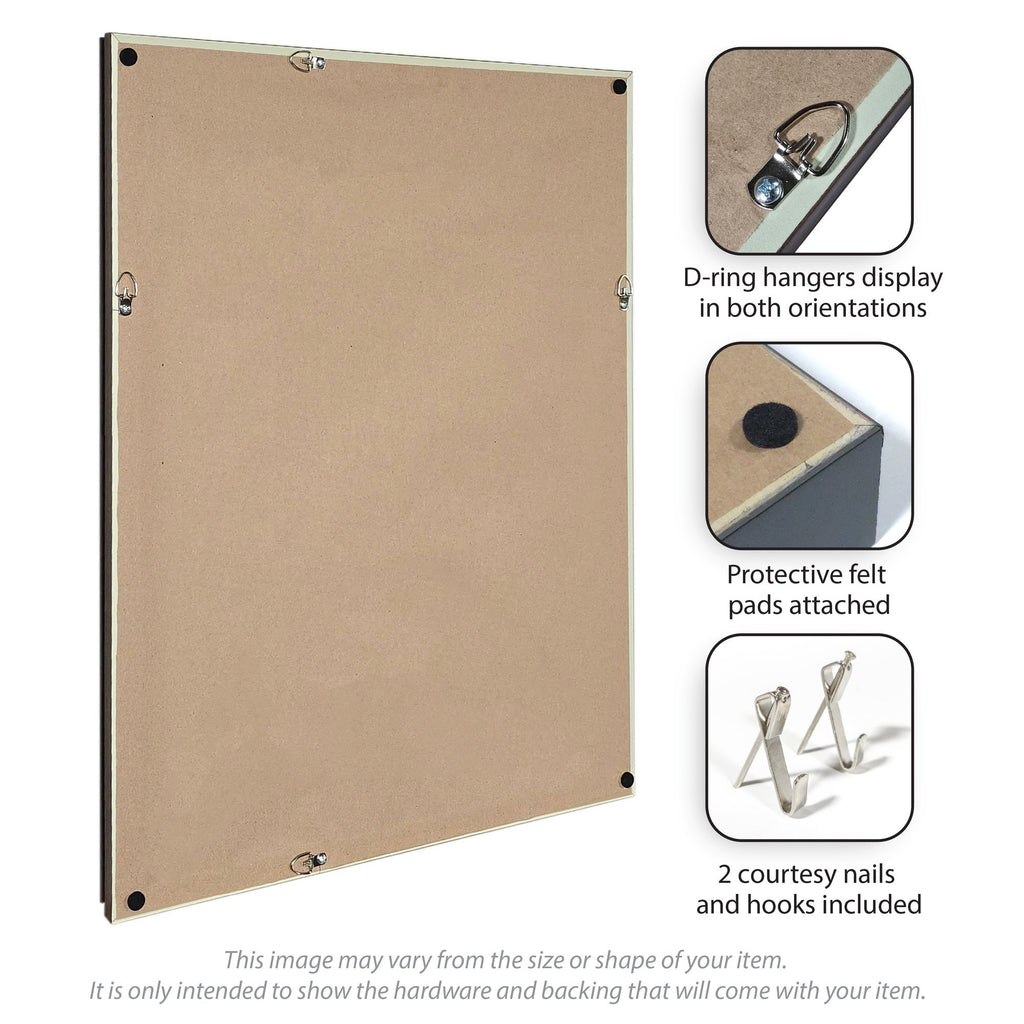 Fabric Pinboard with Scalloped Edge Frame
