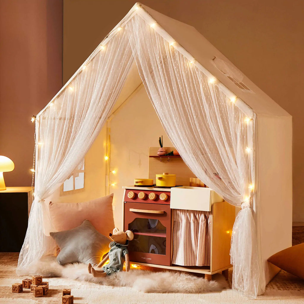 Large Kids Play Tent with Star Lights