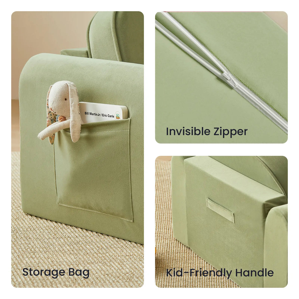 Kids Foldable Sofa Chair