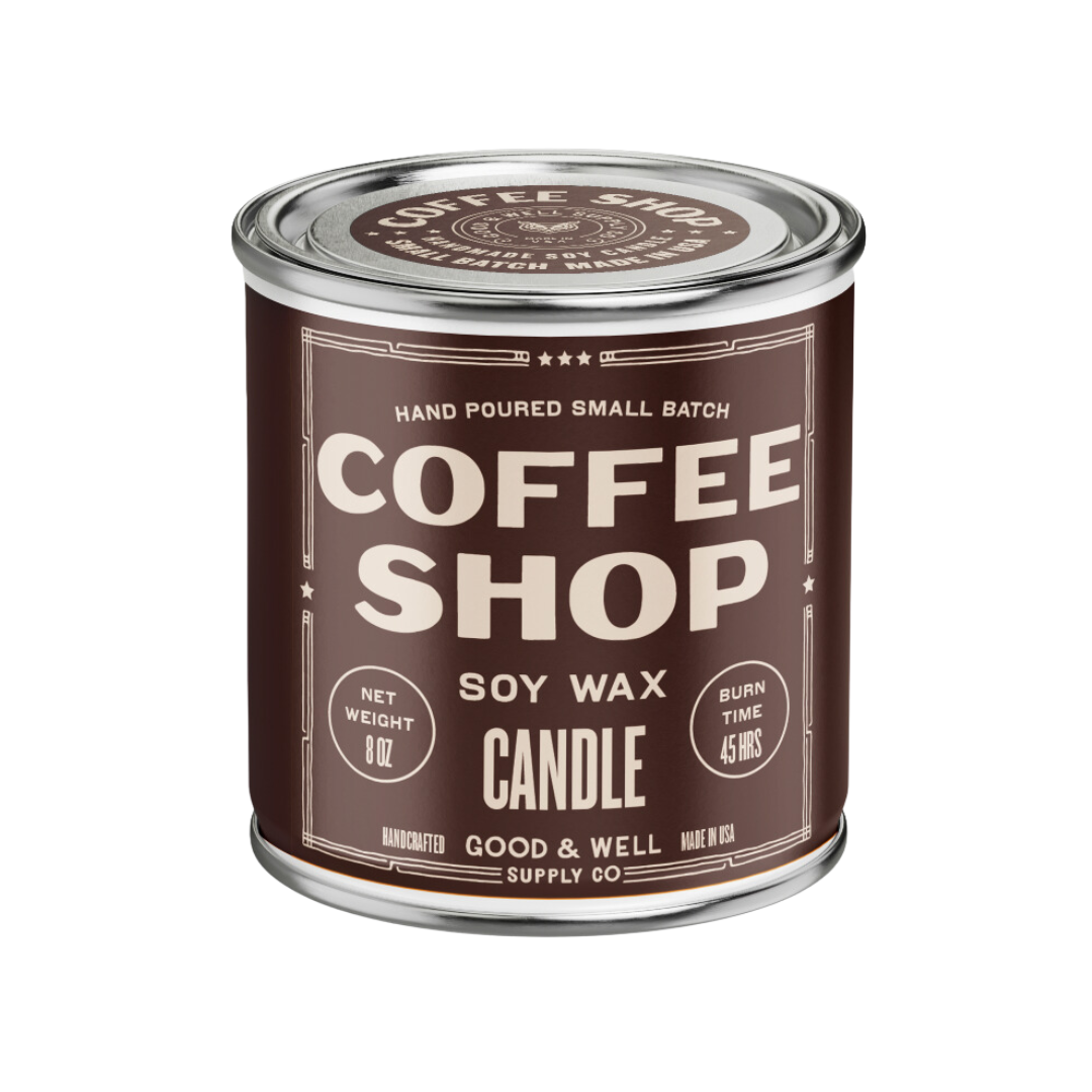 Coffee Shop Soy Candle — Good & Well Supply Co.