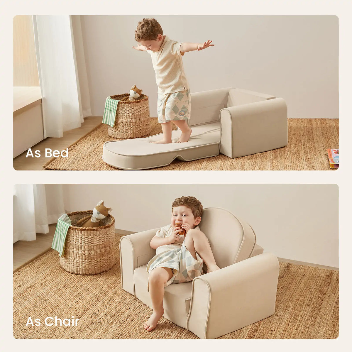 Kids Foldable Sofa Chair