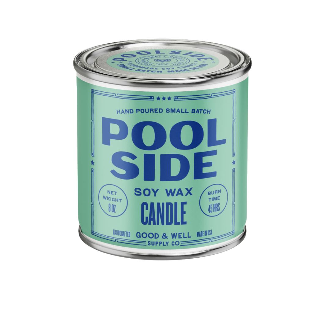 Poolside Soy Candle — Good & Well Supply Co.