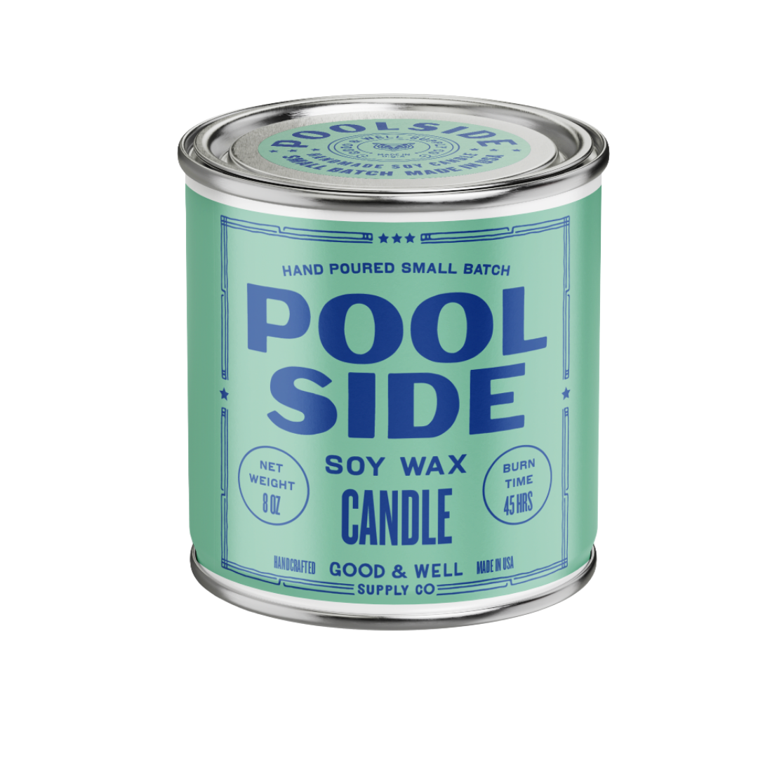 Poolside Soy Candle — Good & Well Supply Co.