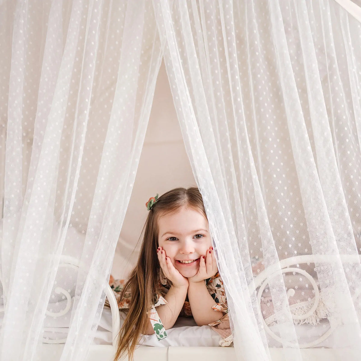 Large Kids Play Tent with Star Lights