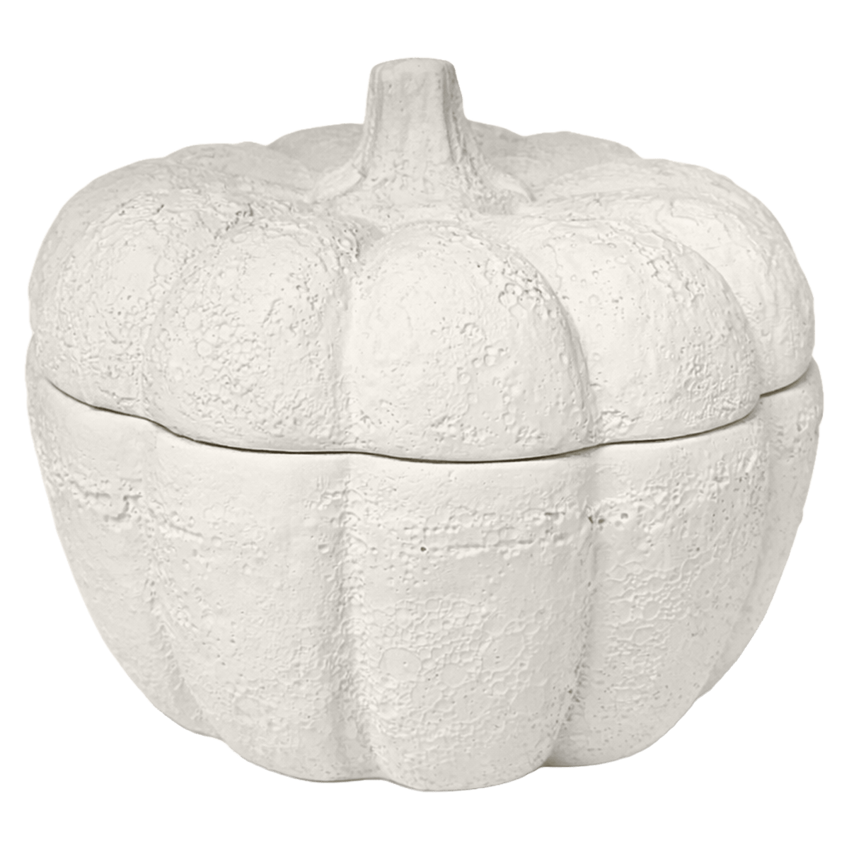 Cashmere & Vanilla Soy Candle — Cement Pumpkin Jar