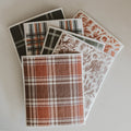 Fall Pattern Swedish Dishcloths — Set of 6