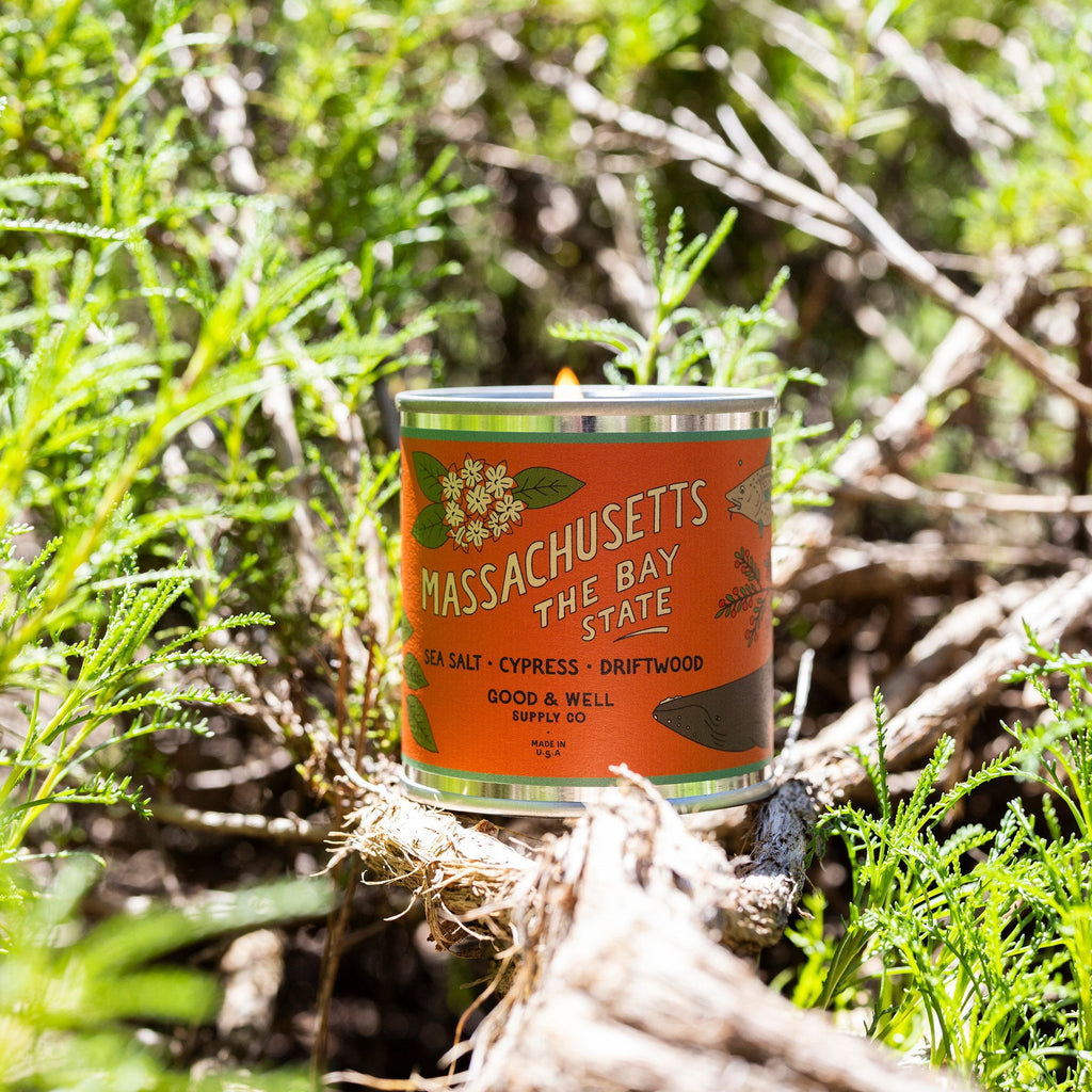 Massachusetts State Candle — Good & Well Supply Co.
