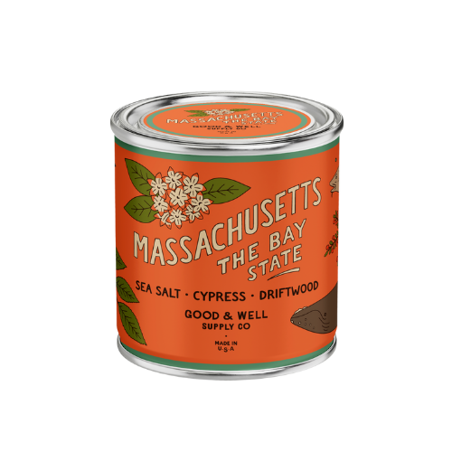 Massachusetts State Candle — Good & Well Supply Co.