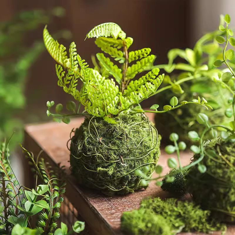 Mossy Meadow Fern Foam Ball