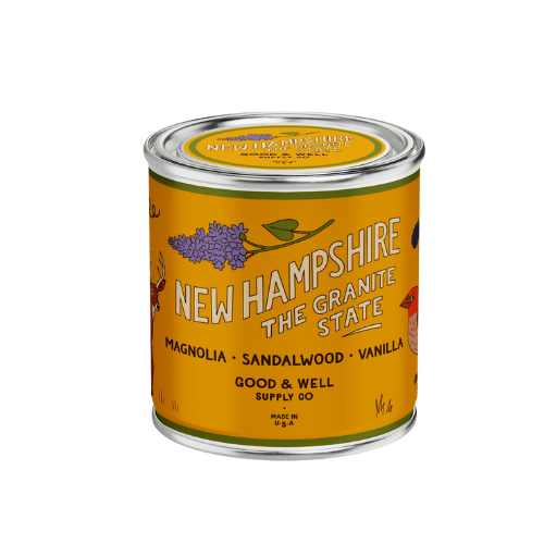 New Hampshire State Candle — Good & Well Supply Co.