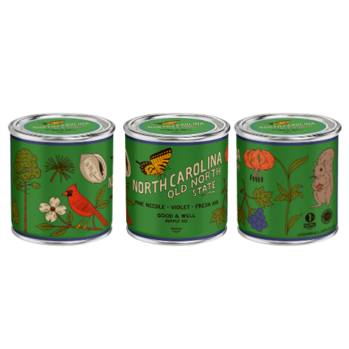North Carolina State Candle — Good & Well Supply Co.