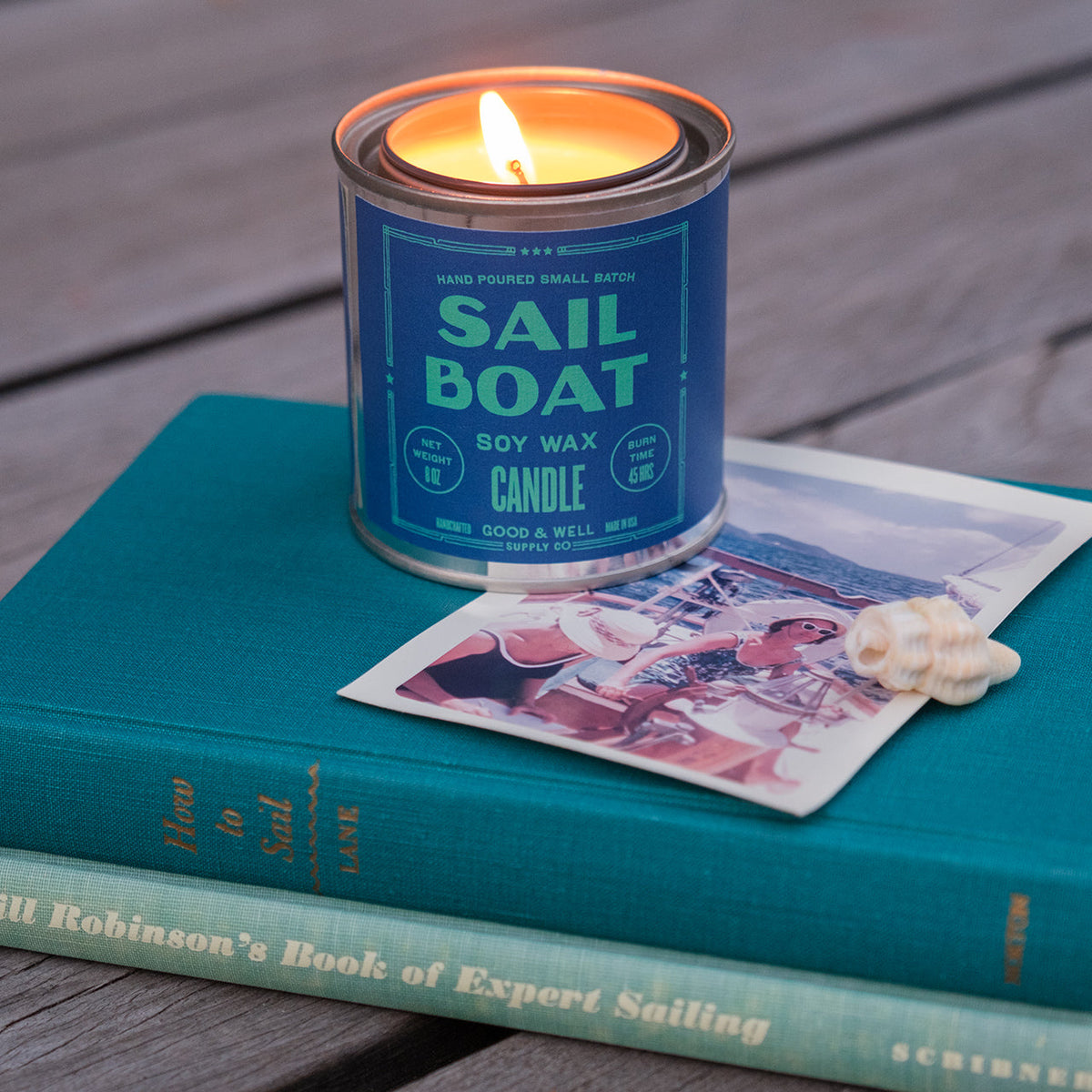 Sailboat Soy Candle — Good & Well Supply Co.