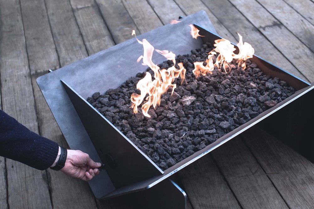 Stahl® Gas Fire Pit