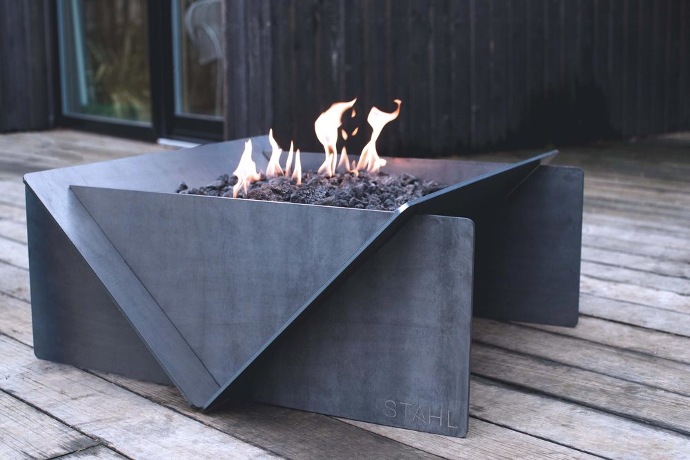 Stahl® Gas Fire Pit