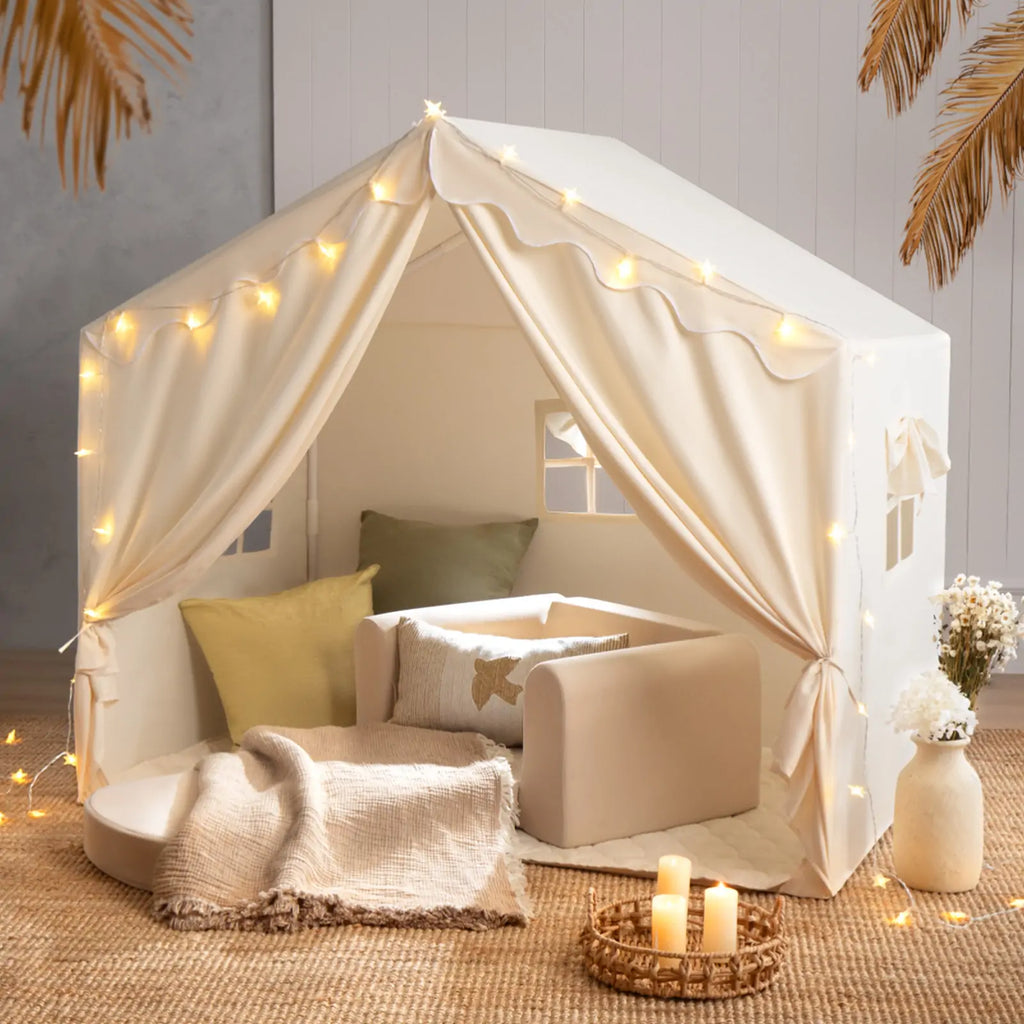 Large Kids Play Tent with Star Lights
