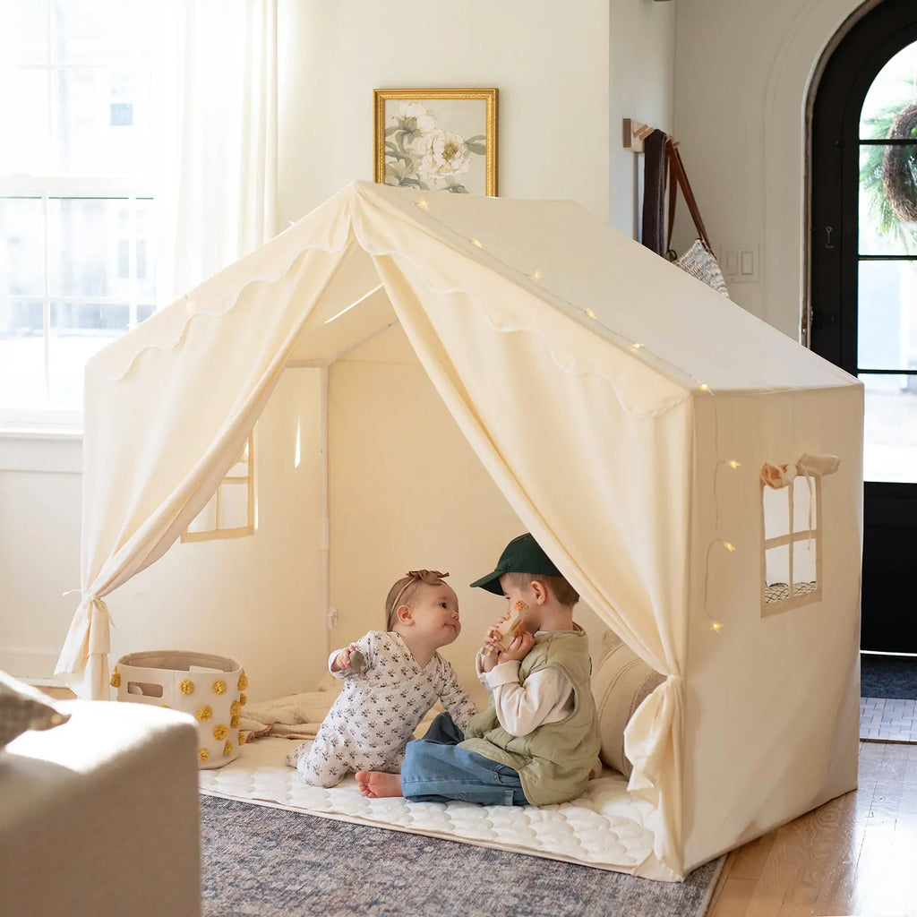 Large Kids Play Tent with Star Lights