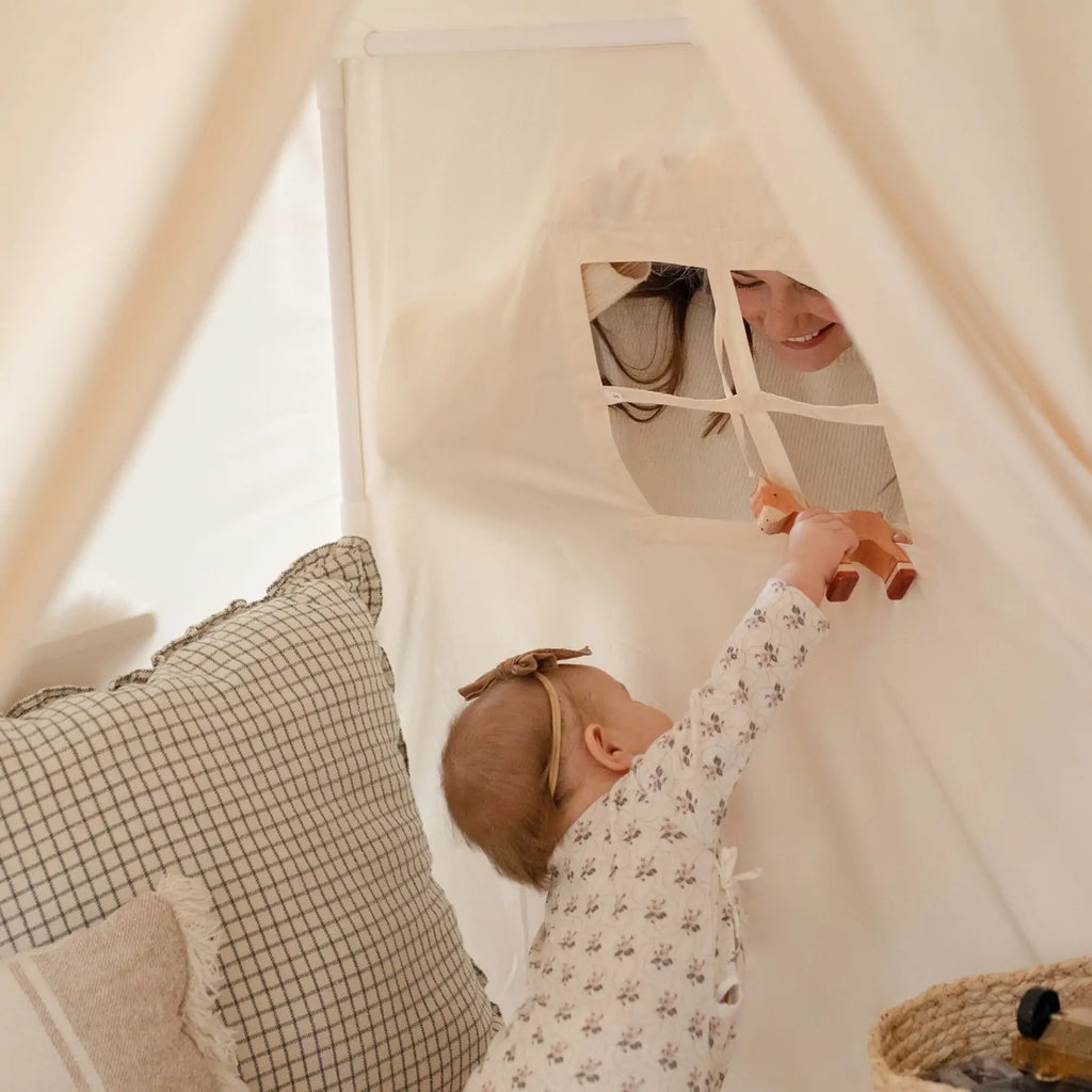 Large Kids Play Tent with Star Lights
