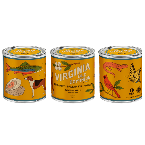 Virginia State Candle — Good & Well Supply Co.