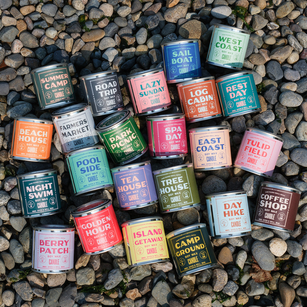 Log Cabin Soy Candle — Good & Well Supply Co.
