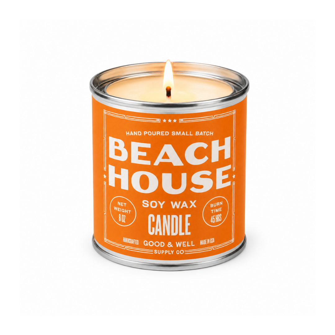 Beach House Soy Candle — Good & Well Supply Co.