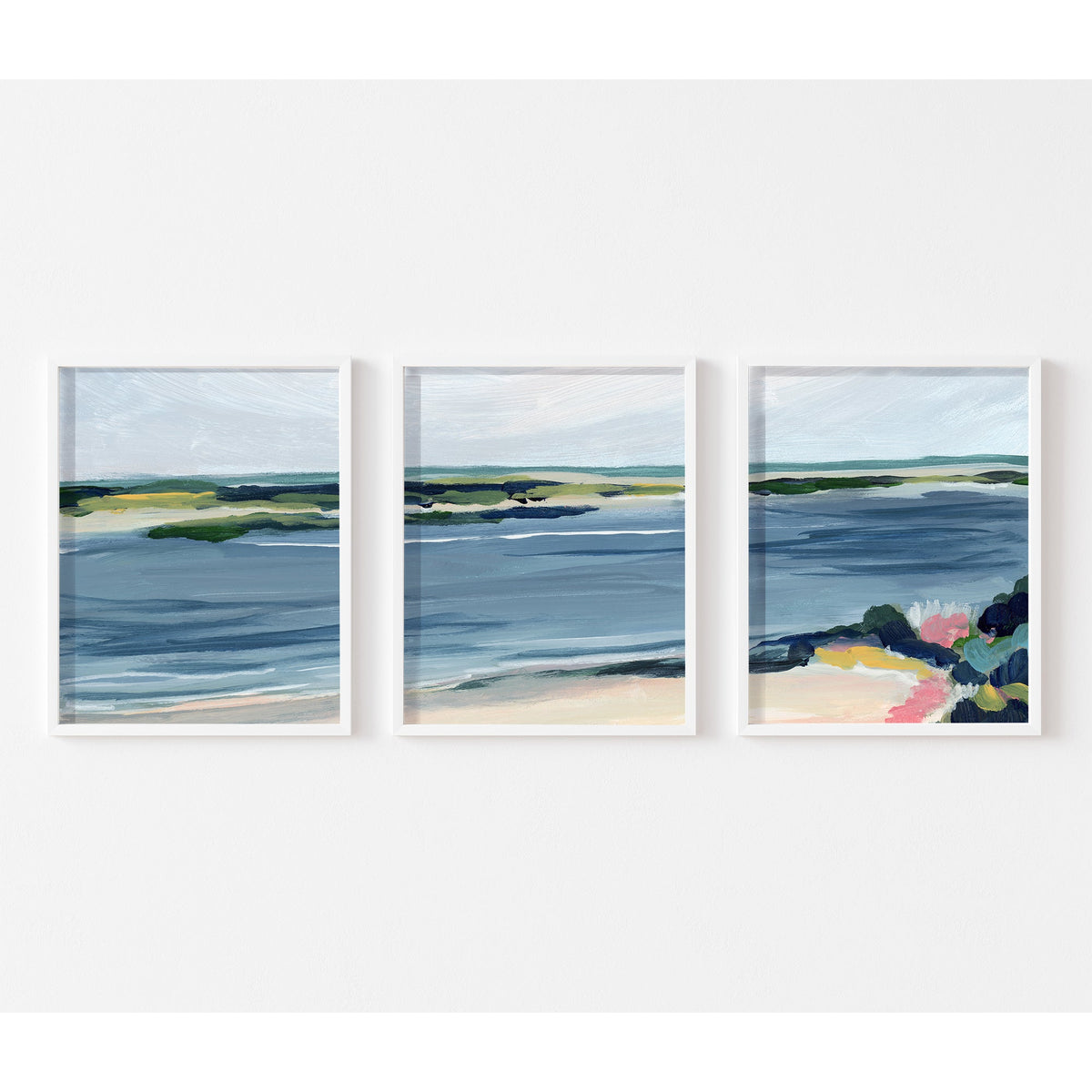 Chatham Bars Triptych, Fine Art Prints on Paper