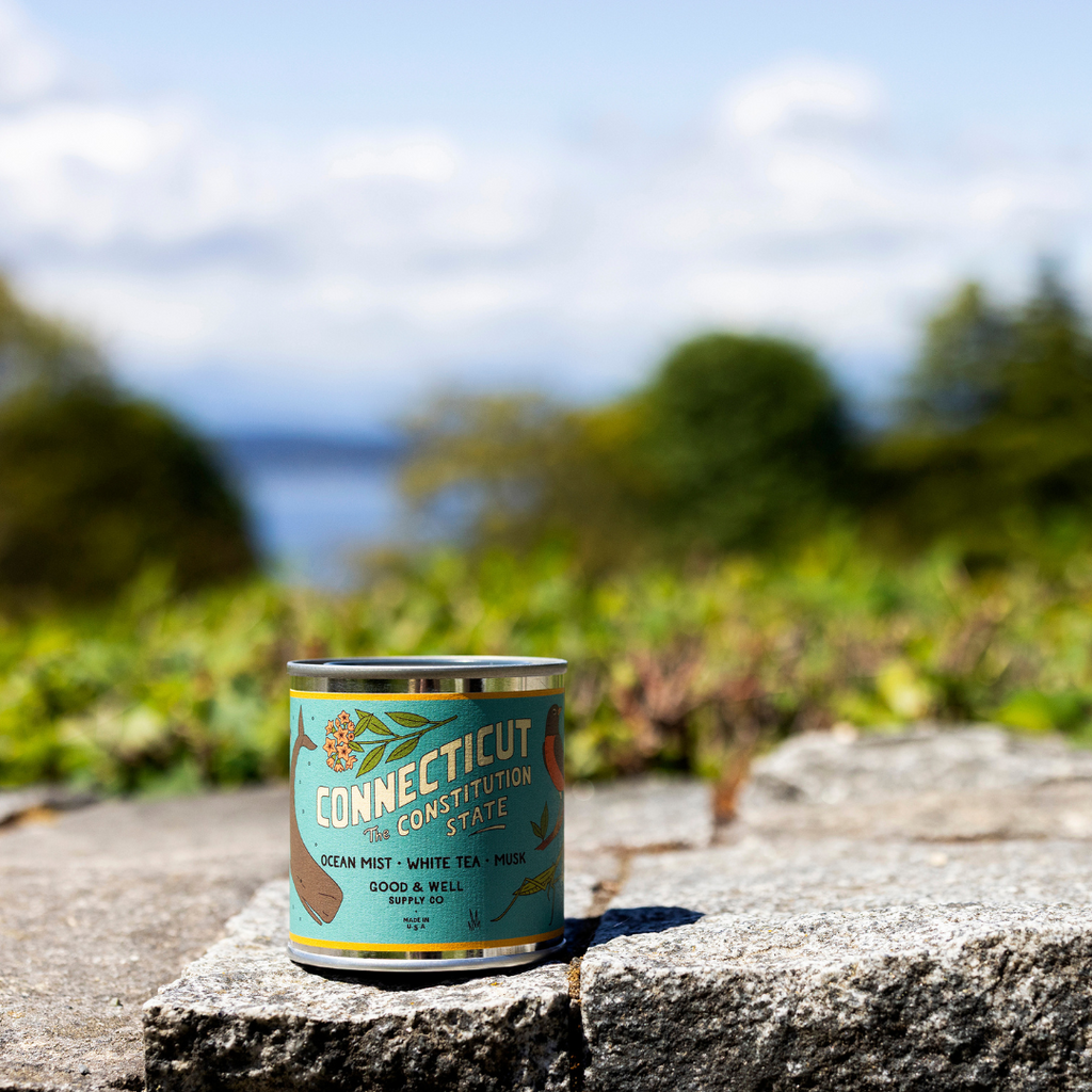 Connecticut State Candle — Good & Well Supply Co.