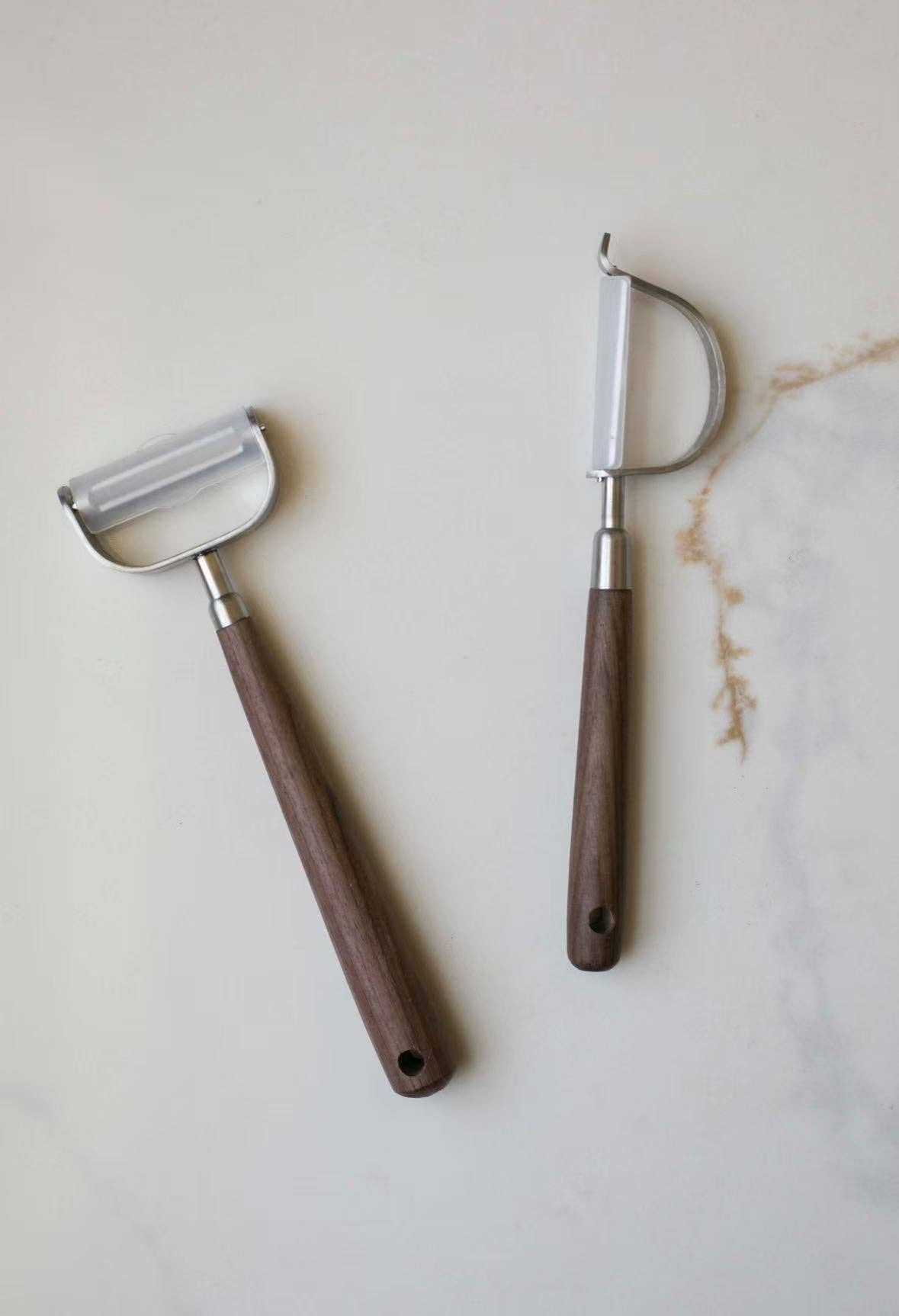 Walnut Wood Vegetable & Fruit Peeler