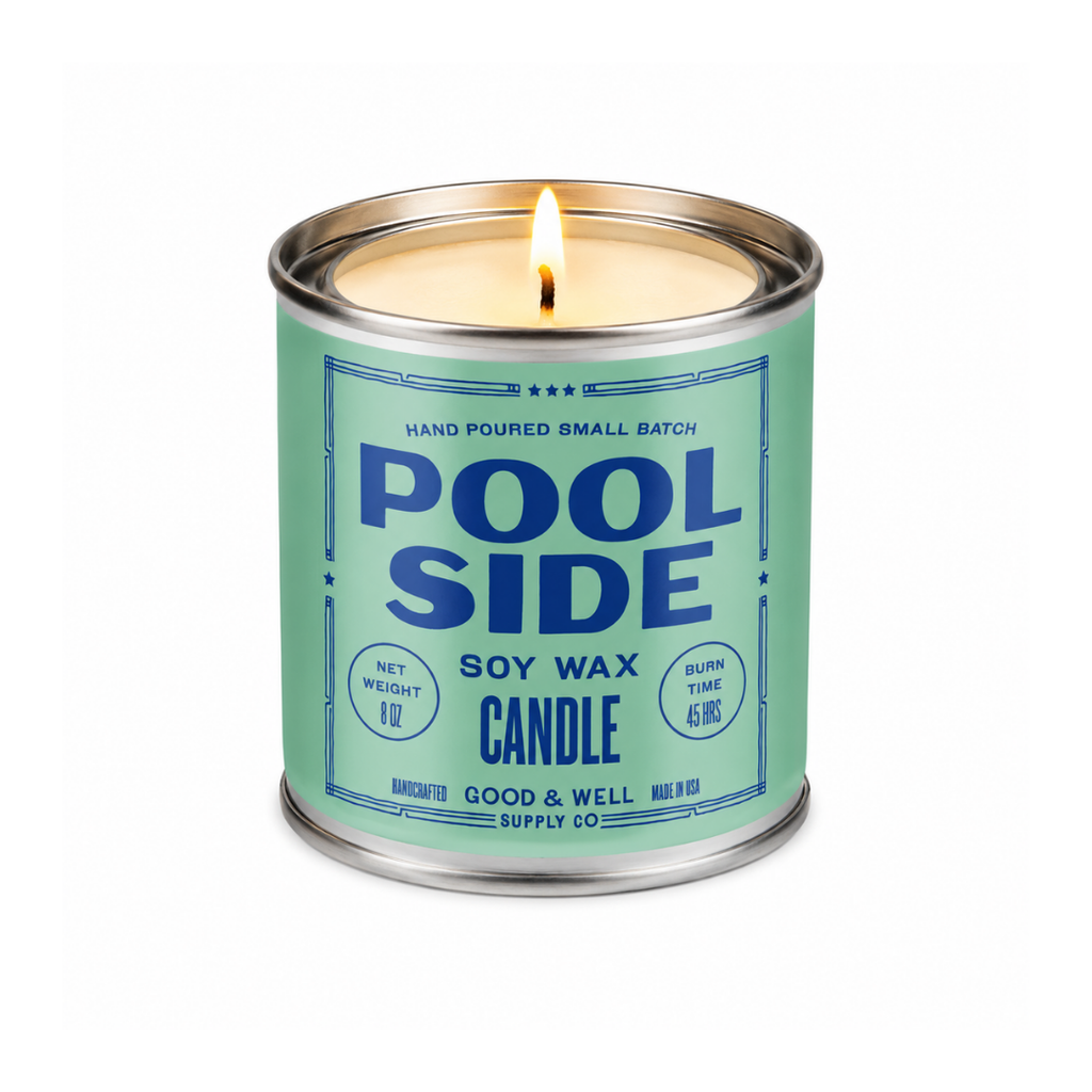 Poolside Soy Candle — Good & Well Supply Co.