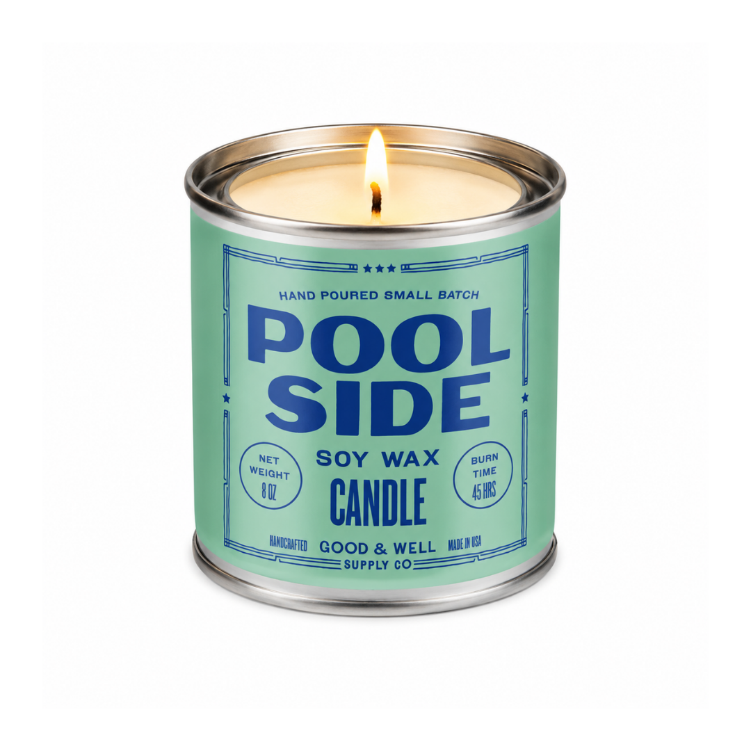 Poolside Soy Candle — Good & Well Supply Co.