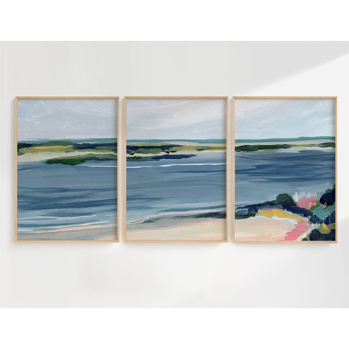 Chatham Bars Triptych, Fine Art Prints on Paper